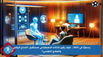 رسميًا في 2025.. كيف يغير الذكاء الاصطناعي مستقبل الخداع الرقمي والعلاج النفسي؟